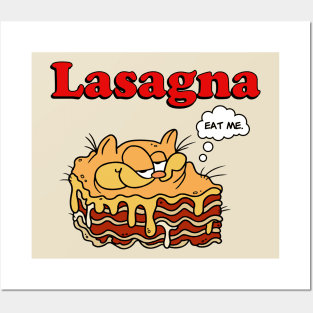 Lasagna Eat Me Posters and Art